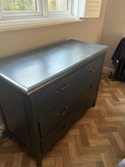 Photo of free Black chest of Drawers (Emerson Park RM11) #3