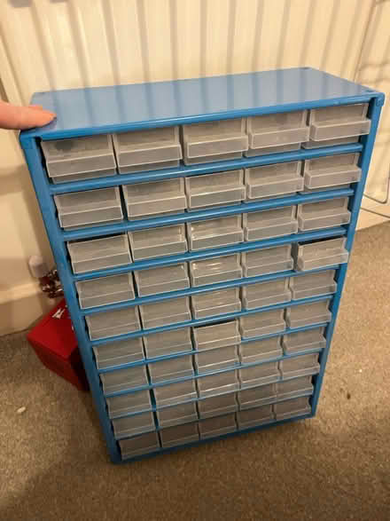 Photo of free small metal and plastic drawers (SK1, central stockport) #1