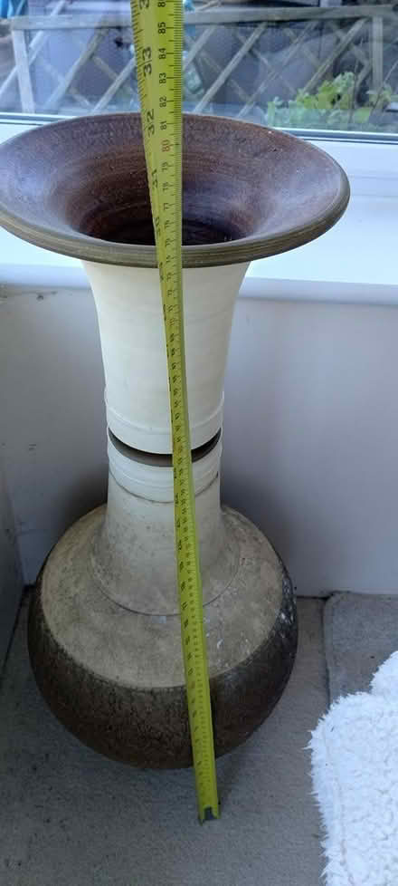 Photo of free 2 Tall Urns (Berrow TA8) #3