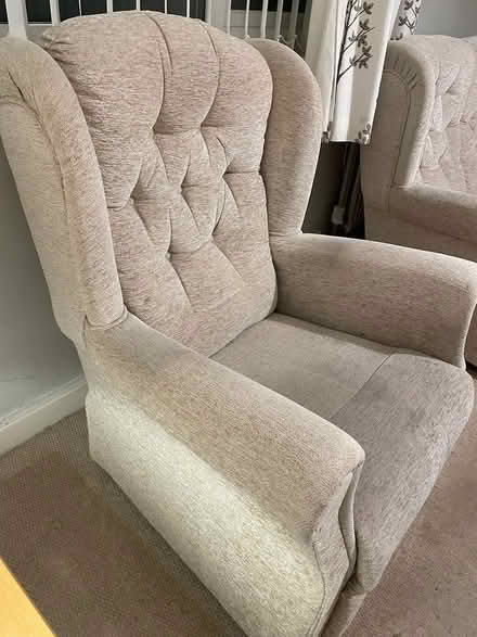 Photo of free 2x Sofas and one arm chair (Southwick BA14 9) #3