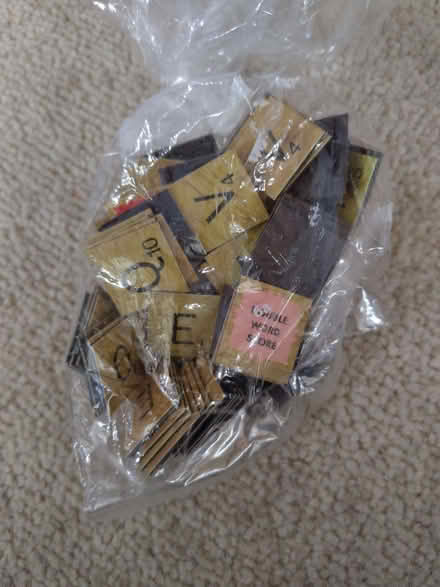 Photo of free Magnetic Scrabble tiles (Leeds LS13) #1