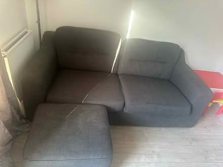 Photo of free 2x three seater sofa (Warrington) #1