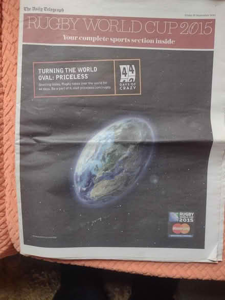 Photo of free Rugby world cup 2015 pull out (Barry CF63) #1