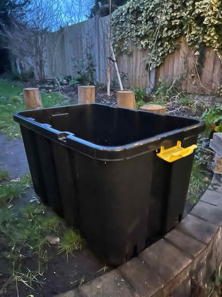 Photo of free Large plastic box (Wavertree. Liverpool) #1