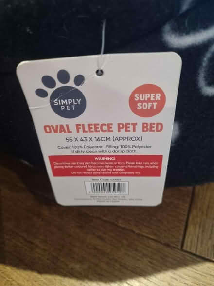 Photo of free Small dog/cat bed (Coldean BN1) #2