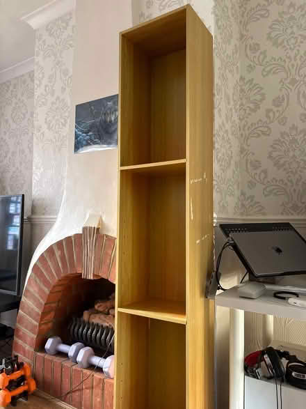 Photo of free Tall narrow shelf/bookcase (Purwell SG4) #1