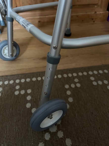Photo of free walking frame with storage table (Titchfield common PO14) #4