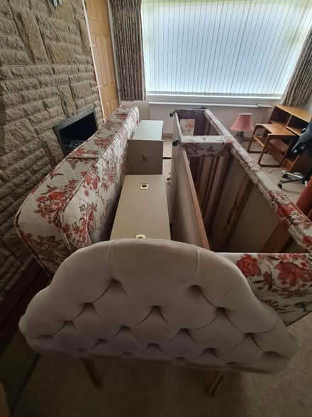 Photo of free Single bed & headboard (Great Sutton CH66) #2