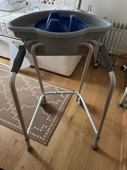 Photo of free walking frame with storage table (Titchfield common PO14) #3
