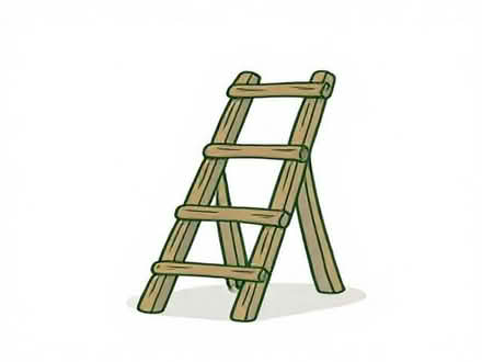 Photo of Wooden ladder (Hanworth RG12) #1