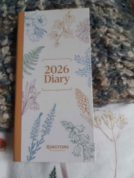 Photo of free Slimline 2026 diary (NE29 North Shields) #1