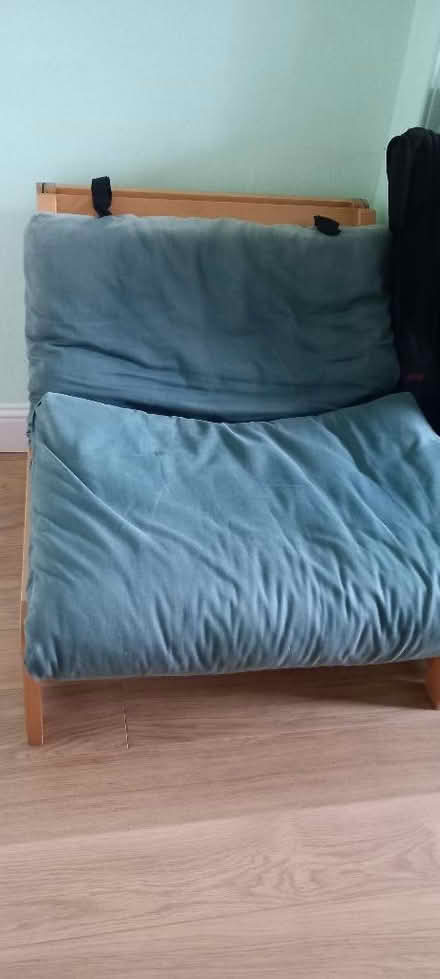 Photo of free Futon and its wooden base (Drylaw EH4) #1