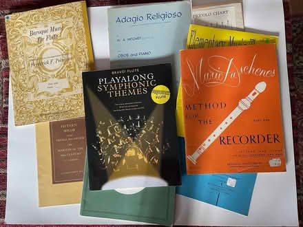 Photo of free Music scores, flute & recorder (Bronte and Third Line area) #1