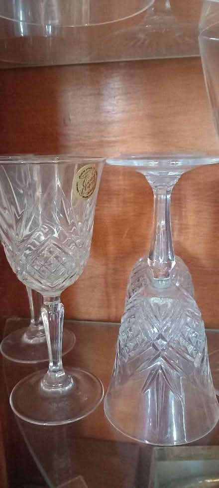 Photo of free Set of 6 new. Crystal glasses (Southam CV47) #1
