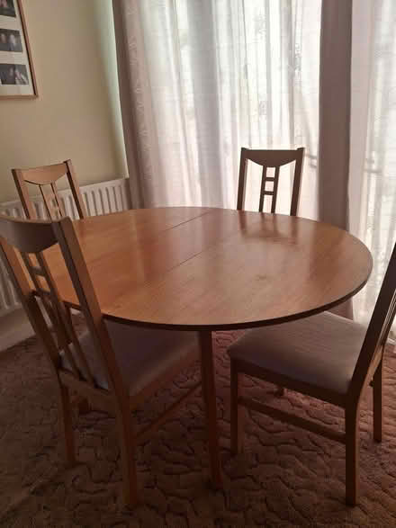 Photo of free Dining table and 4 chairs (Parkwood) #2