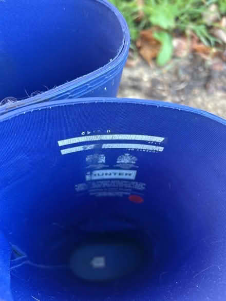 Photo of free Hunter rubber boots, wellies (Trumpington Ward CB2) #3