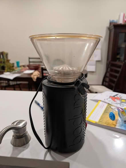 Photo of free Bodum burr coffee grinder (broken) (Petworth neighborhood WDC NW) #1