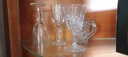 Photo of free 3 small glasses & jug (Southam CV47) #1