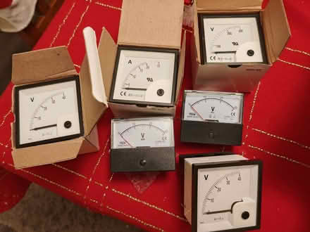 Photo of free panel meters (Crofton WF4) #1
