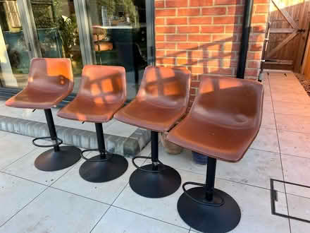 Photo of free Bar stools x4 (West Bergholt CO6) #1