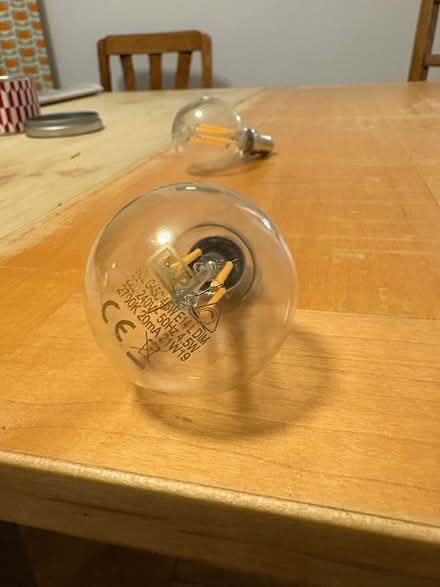 Photo of free 2 light bulbs (Battenhall, Worcester WR5) #2