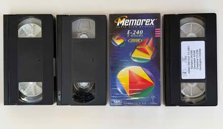 Photo of free 4 VCR video cassettes (East Marden) #1