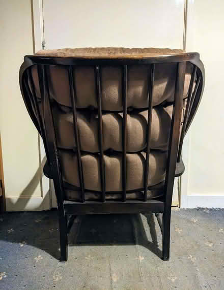 Photo of free Wooden Armchair With Cushions (PL4) #3