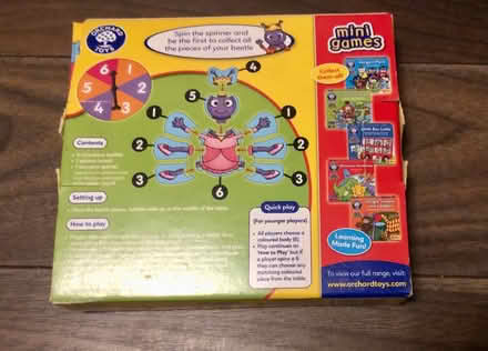 Photo of free Build a beetle game (Latchford WA4) #2