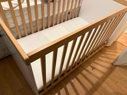 Photo of free Baby cotbed good as new (NW10) #4