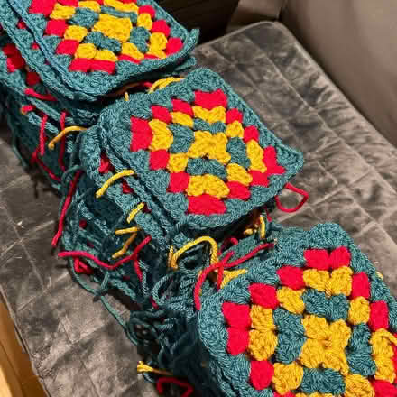 Photo of free 56 5x5 inch Granny Squares Crochet (Chipping Norton OX7) #1