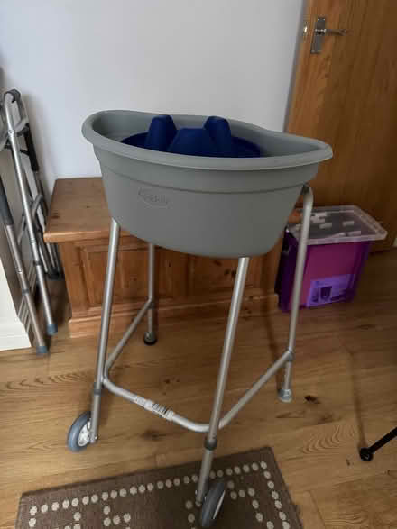 Photo of free walking frame with storage table (Titchfield common PO14) #2