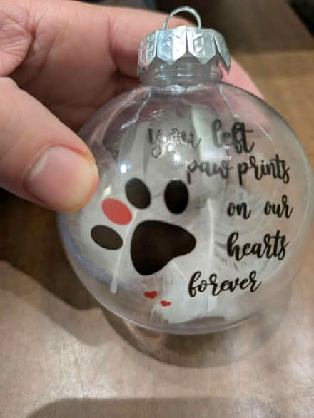 Photo of free Animal memorial ornament (East Somerville) #1