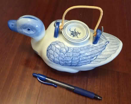 Photo of free Duck shaped teapot (Bernardo & Iowa, Sunnyvale) #1