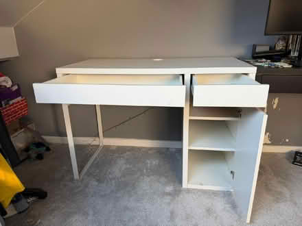 Photo of free White IKEA Desk (Lawns SN3) #3