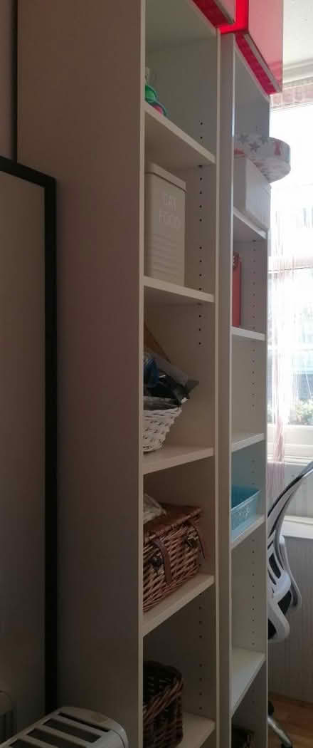 Photo of free 3 IKEA White Cupboards (Stoke Newington N16) #2