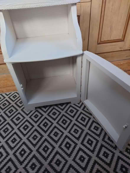 Photo of free Lloyd loom bedside cabinet (Nunthorpe TS7) #1