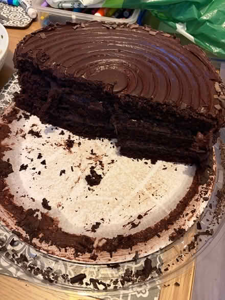 Photo of free Half a chocolate cake (Costco) (SG4 hitchin) #2