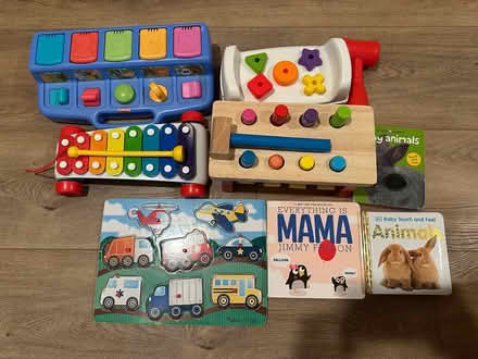 Photo of free Baby/Toddler Toys and Books (Downtown Sunnyvale) #1