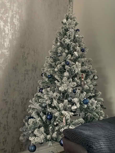 Photo of free Xmas tree with baubles (Beech Hill WN6) #1