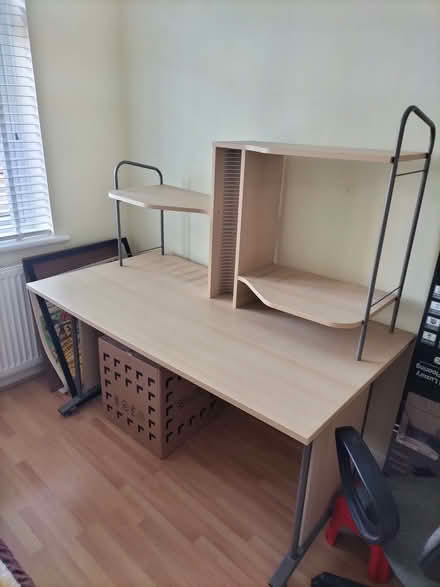 Photo of free office desk (New Haw KT15) #1