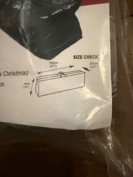 Photo of free Christmas Tree Storage Bag (CT13) #2