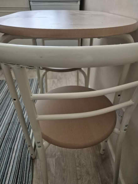 Photo of free Table and 2 chairs (Drayton PO6) #2