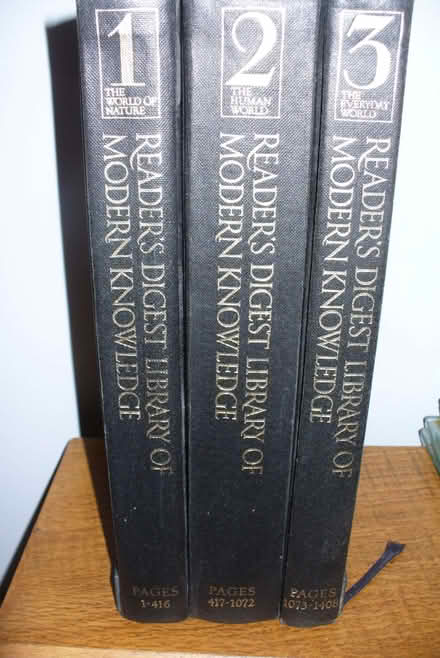 Photo of free Reader's Digest books in a holder (Far Bletchley MK3) #1