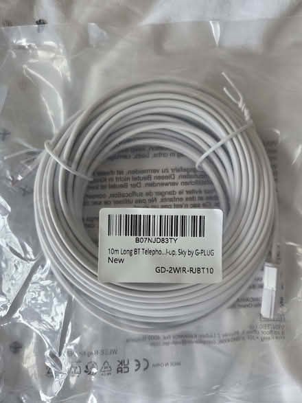 Photo of free 10m extension for phone (Dulwich SE21) #1