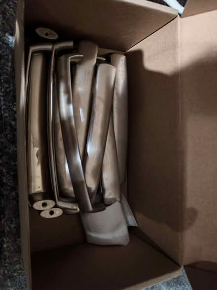 Photo of free 14 cabinet handles brushed steel/metal (Carshalton SM5) #2