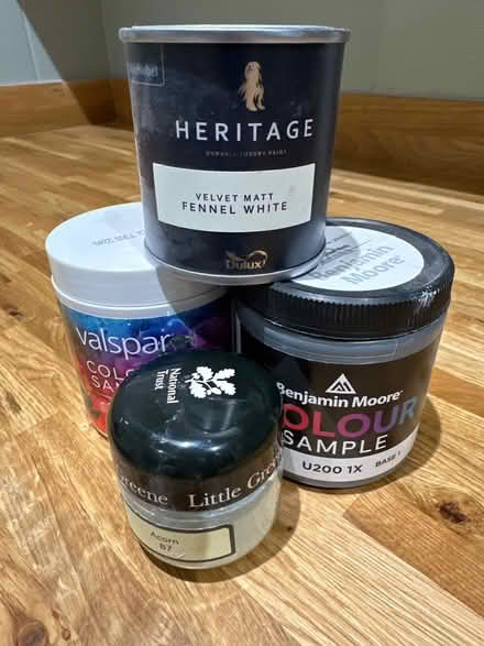 Photo of free Paint Colour Samples - assorted (Miskin CF72) #1