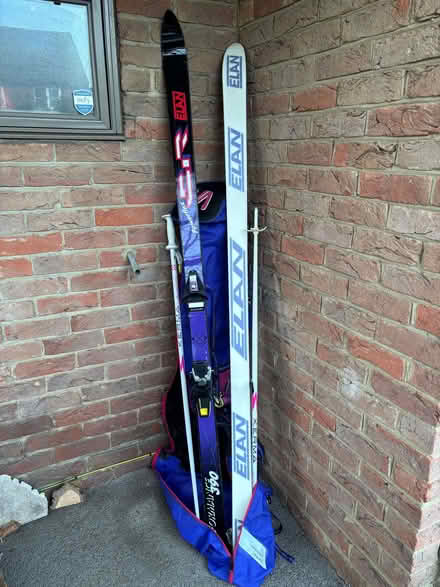 Photo of free Snow Skis, Poles, And Boots Kit. (Chineham RG24) #2