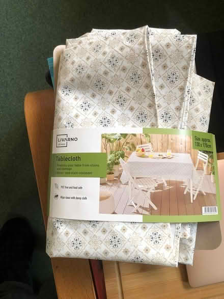 Photo of free Waterproof Tablecloth (Harry Stoke BS34) #1