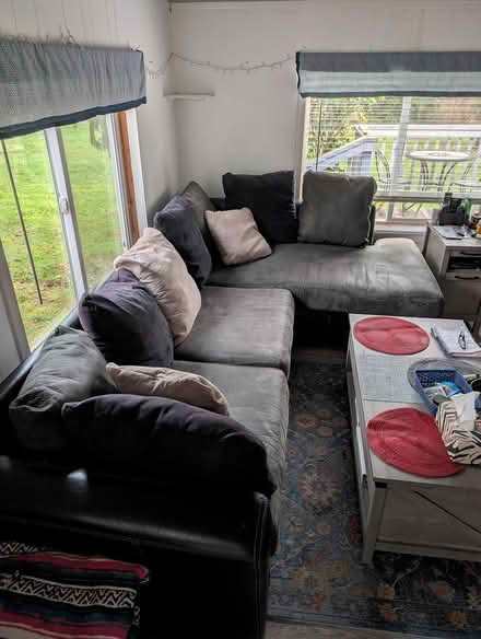 Photo of free Two piece couch (North Bellingham) #2