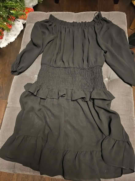 Photo of free Size 10 long sleeve black dress (Lower Morden SM3) #1